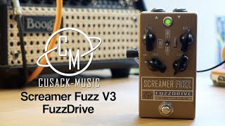 Cusack Music Screamer Fuzz V3 Fuzzdrive [upl. by Cummins]