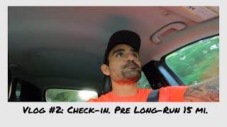 VLOG2 My First Marathon  Long Run 15 miles [upl. by Kellyann279]