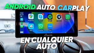 COMO tener ANDROID AUTO o APPLE CARPLAY en cualquier AUTO [upl. by Asirrac]