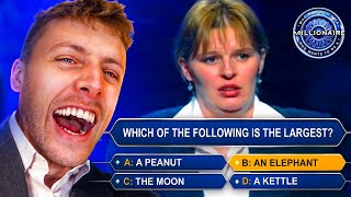 WORST FAILS FROM WHO WANTS TO BE A MILLIONAIRE [upl. by Atolrac]