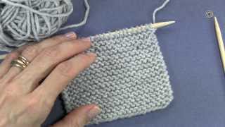 Tutorial zu den Grundtechniken des Strickens Abketten rechter Maschen [upl. by Ruvolo]