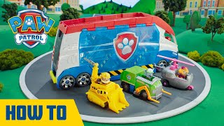 NEW Launch amp Rescue Patroller HowTo Play  PAW Patrol  Toys for Kids [upl. by Akener]