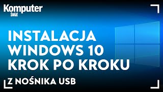 Instalacja Windows 10 krok po kroku  poradnik dla kompletnie zielonych [upl. by Yliah76]