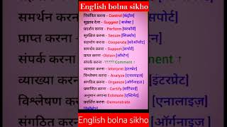 Basic Words for Spoken English  Day 250100 spokenenglish vocabulary speakenglishtrending [upl. by Zailer]