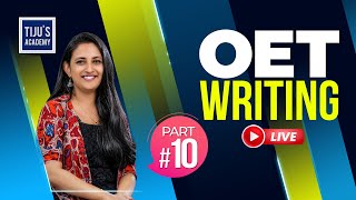 OET Letter Explanation  OET Writing Tips For Nurses [upl. by Nyltiac]