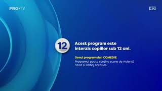 Pro TV Seiral ident Avertizare 12 Comedie Avast 1 România [upl. by Moffat]