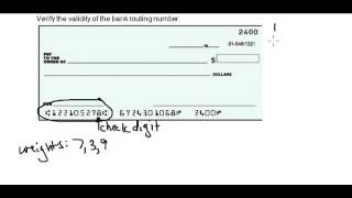 How to Check US Bank Routing Number is Valid or Not [upl. by Lorita560]