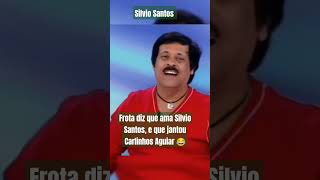 Silvio Santos  Alexandre Frota diz que ama o Silvio Santos e que jantou o Carlinhos Aguiar 🤣 [upl. by Celik266]