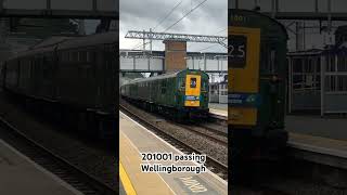 201001 passing Wellingborough trains youtubeshorts [upl. by Valenza]