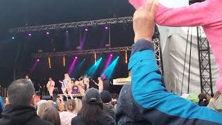 Wannasee Tribute Festival Penrith 2023 ABBA  Waterloo [upl. by Amandi398]