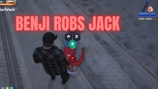 Benji Robs Jack From The Besties… Nopixel 40  GTA RP [upl. by Mather]