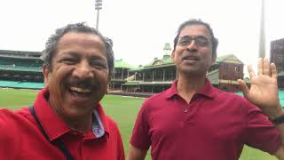 Marathi Candid Talk Between Harsha Bhogle and Sunandan Lele after Sydney test in Australia [upl. by Ailliw185]