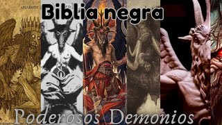 Que demonios es más poderoso de la biblia negra Está es la jerarquía de Los demonios en el infieno [upl. by Nirhtak]