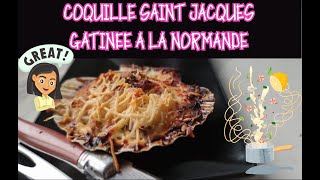 RECETTE Coquilles SaintJacques au champignon [upl. by Caren99]