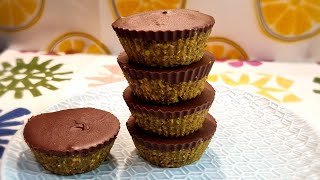 🔥Only 3 Ingredients 🔥Natural Sweet🍫 Mini CupsMini Tarte din 3🍫 Ingredienteanalovescooking [upl. by Zulema]