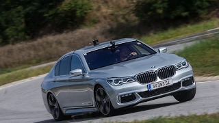 BMW 750d Tracktest [upl. by Christoforo]