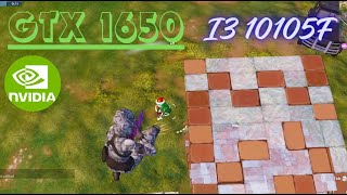 Fortnite Charpter 5 GTX 1650 4GB I3 10105F [upl. by Yazbak]