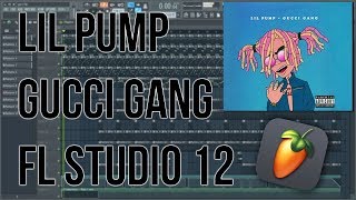 Gucci Gang Instrumental With Exact Sounds FL Studio Best One [upl. by Sanger]