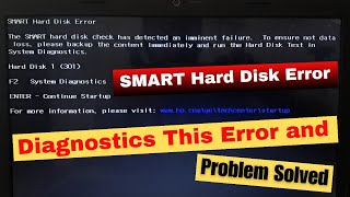 Smart Hard Disk Error 301 [upl. by Anirat]