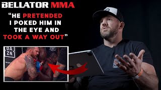 Ryan Bader Reacts to Kongo Fight Ending and More  Bellator MMA [upl. by Kired]