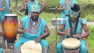 African Drumming in Trinidad and Tobago…Happy Emancipation [upl. by Burkitt543]