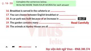 TEST 70  PART 2  IELTS LISTENING PRACTICE 2024 [upl. by Llij]