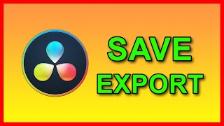 How to save and export video as MP4 in DaVinci Resolve 17 2021 [upl. by Suckram769]