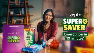 Zepto Super Saver ft lowest prices in 10 minutes [upl. by Hakvir]