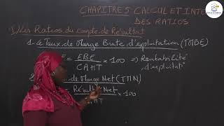 Cours  Terminale STEG  Comptabilité  Calcul et interprétation des ratios  Suite 1 M Diop [upl. by Adnarahs]