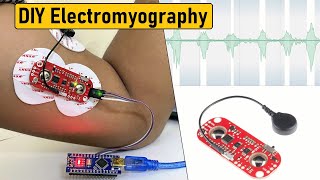 DIY Electromyography using MyoWare EMG Muscle Sensor amp Arduino [upl. by Tony]