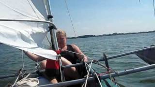 Faltboot Triton Vuoksa 3 advanced sailing [upl. by Nalyac]