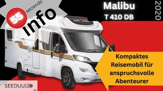 Malibu Reisemobil T 410 DB  Kompaktes Reisemobil für anspruchsvolle Abenteurer SEEDUU [upl. by Seira627]