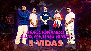 REACCION al torneo de RED BULL 5 VIDAS  MODO DIOS ACTIVO [upl. by Enivid]