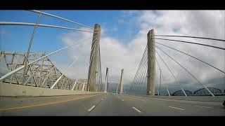 Crossing the bridge from Louisville Kentucky to Jeffersonville Indiana [upl. by Salisbury971]