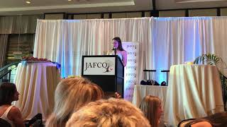 2018 JAFCO In My Shoes Luncheon Keynote Speaker Mia Freeman [upl. by Ahsikam]