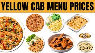 Yellow Cab Menu Prices 2024 in Philippines  Pizza Dear Darla Spanish Sardines Chicken Alfredo [upl. by Hillery]