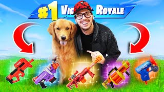 Using My DOG to PICK MY LOOT in Fortnite [upl. by Marquez834]