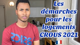 Démarche pour Logement CROUS [upl. by Adlitam]