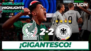 México 22 Alemania  HIGHLIGHTS  Amistoso Internacional  TUDN [upl. by Jansen813]