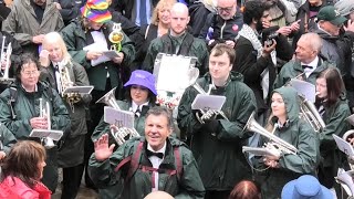 Aycliffe and Brancepeth at the Miners Gala 2024 [upl. by Oinotnaocram]