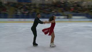 11 Lilah FEAR  Lewis GIBSON Free Dance WarsawCup2017 [upl. by Aisyle109]