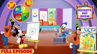 Mickeys Art Show  Mickey mouse clubhouse  Oh toodles compilation [upl. by Eppillihp]