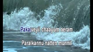 Kalabham tharaam malayalam karaoke with synchronized lyrics for singing by D Sudheeran [upl. by Acina]