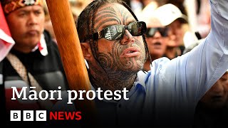 Thousands take part in Māori protests in New Zealands capital  BBC News [upl. by Erie]