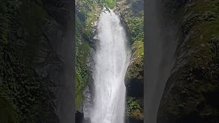 Beautiful Views of Kanchenjunga Waterfall  West Sikkim ytshorts viralshorts waterfall nature [upl. by Tanny]