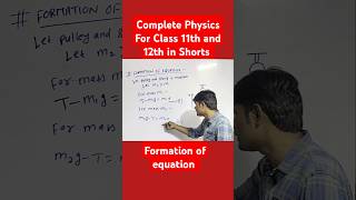 Formation Of Equation ll Newtons Law Of Motion [upl. by Attennot]