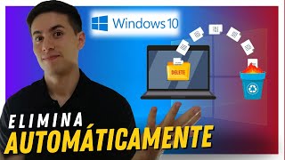 Eliminar archivos Temporales Basura Automaticamente Windows 10 sin programas 2023 🔥 100 Efectivo⚡ [upl. by Geoffry495]