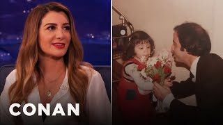 Nasim Pedrads Immigration Experience  CONAN on TBS [upl. by Airdnaed]