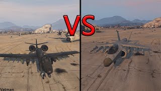 B11 Strikeforce VS Hydra в GTA Online [upl. by Atiner]