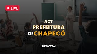 Temas da educação ACT Prefeitura de Chapecó com a prof Letícia Martins [upl. by Flowers]